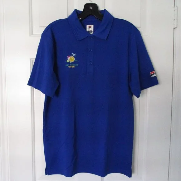 Fila Shirts Fila Youth Young Mens Ss Bnp Paribas Open Royal